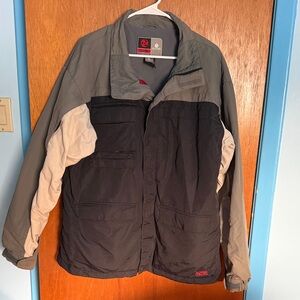 Burton Two-Tone Black and Gray Ski Jacket